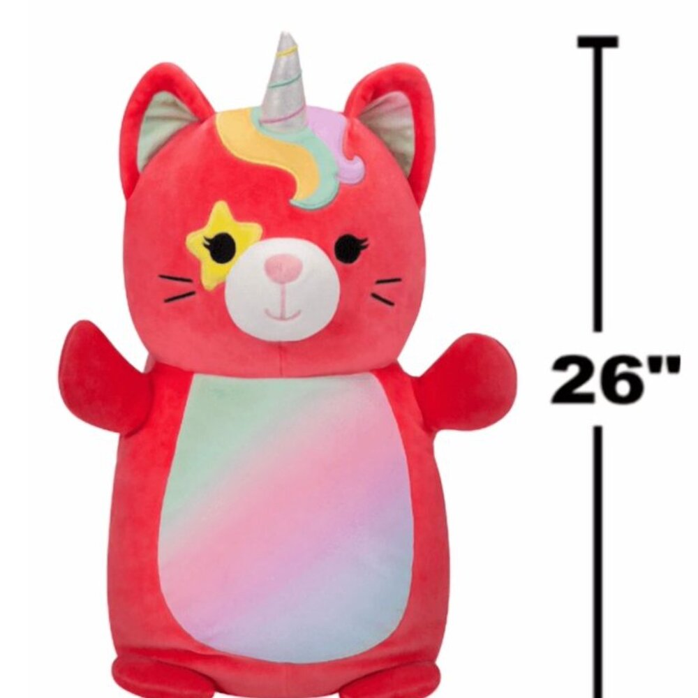 Squishmallows Official Plush 26 inch Caticorn Hugmee Childs Ultra Soft Stuffed T